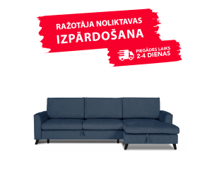 Sofa MARIO SLEEPING (Dešinysis kampas, ištraukiamas)(Mėlynas) Sofa MARIO SLEEPING (Dešinysis kampas, ištraukiamas)(Mėlynas)